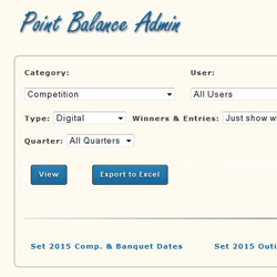 Point Balance System