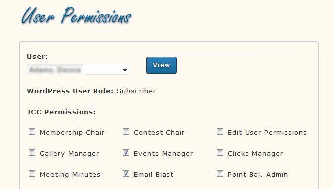 User Role Management System